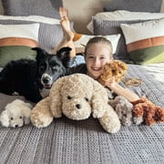 MorisMos 24 Puppy Stuffed Animal Mommy Dog with 4 Baby Plush Toys