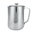 thumbnail image 2 of Tasse à café en Acier Inoxydable Tasse à Lait mousseur pichet avec Couvercle pour Latte café Art(1500ML), 2 of 12