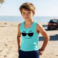 thumbnail image 2 of Camisola de Niños Pequeños 3-15 Años sin Mangas Tela Suave Impresión Gradiente para el Uso Casual Y Ocasiones Especiales, 2 of 8