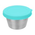 thumbnail image 1 of VONKY Leakproof Sauce Container Convenient Size For On Go 100 Leakproof Salad Dressing Container Light Blue 1Set, 1 of 6