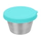 thumbnail image 1 of Inteprter Taza de condimentos con tapas coloridas, salsas para aderezos para ensaladas, recipiente para aderezos para ensaladas, recipiente para Cocina y Comedor Azul claro, 1 of 6