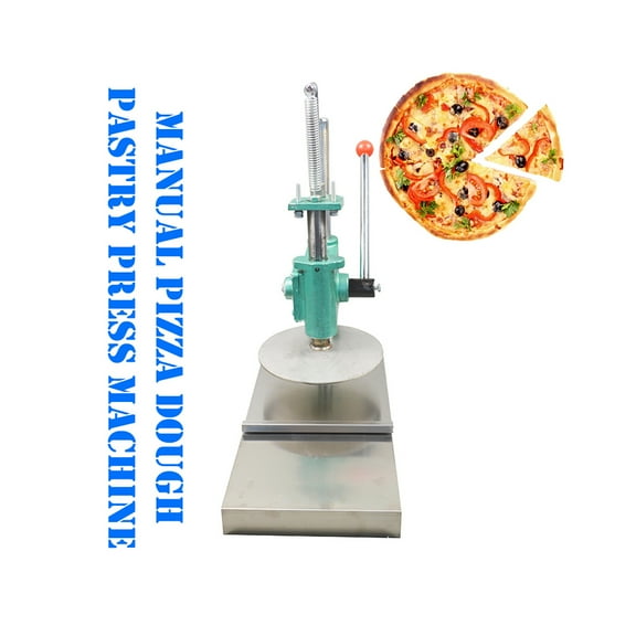 Techtongda 8.66 inch Household Manual Pizza Dough Pastry Press Machine Pasta Maker Dough Pizza Presser