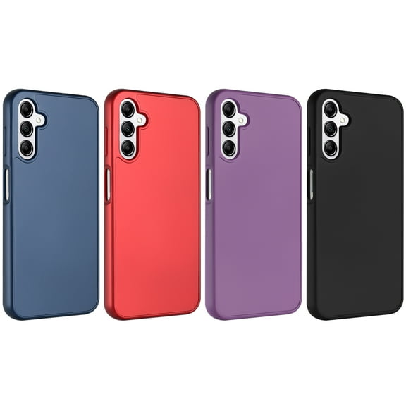 New Frontier Shockproof Slim Cell Phone Case for Samsung Galaxy A14 5G, Black