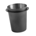 thumbnail image 3 of 58 mm Espresso de taza de cafetería Copa de polvo de polvo Reutilizable Parte del alimentador Portafilter Caza de alimentador de polvo Negro, 3 of 8