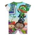 thumbnail image 2 of Super Why Baby Bodysuit Soft & Breathable Infant Romper Unisex Short Sleeve Jumpsuit Ideal for 3 to 24 Months, 2 of 8