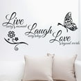 thumbnail image 4 of FAGINEY Adhesive Quote Motto Wall Sticker Bedroom Living Room Wall Decal Home Decoration  , Quote  Wall Sticker, Motto Wall Sticker, 4 of 7