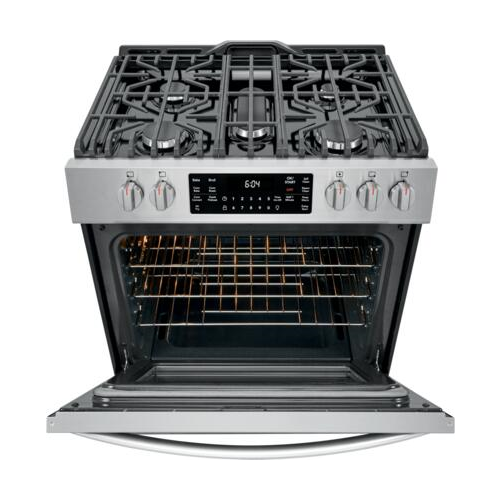 Frigidaire FGGH3047VF 30 Gallery Series Gas Range with 5 Sealed Burners griddle True Convection Oven Self Cleaning Air Fry Function in Stainless Steel - image 11 of 14