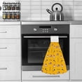 thumbnail image 6 of Hanging Towels 1 Pcs, Dish Towels Cute Dog Playing Absorbent Hand Towels with Hanging Loop Washcloth for Bathroom Kitchen, 6 of 6