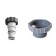 thumbnail image 1 of Adaptador de manguera con collar para juegos de piscina Intex con manguera de 1,5 a 1,25 pulgadas (A), 1 of 4