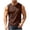 Mens Shirts Coffee, variant on Mens Outdoor Waffle Tank Tops Sleeveless Crew Neck Athletic Sports Tops with Pocket Fathers Day Gift