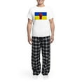 thumbnail image 5 of CafePress - Ukrainian Flag With Fist Pajamas - Men's Light Loose Fit Cotton Pajama Set, 5 of 7