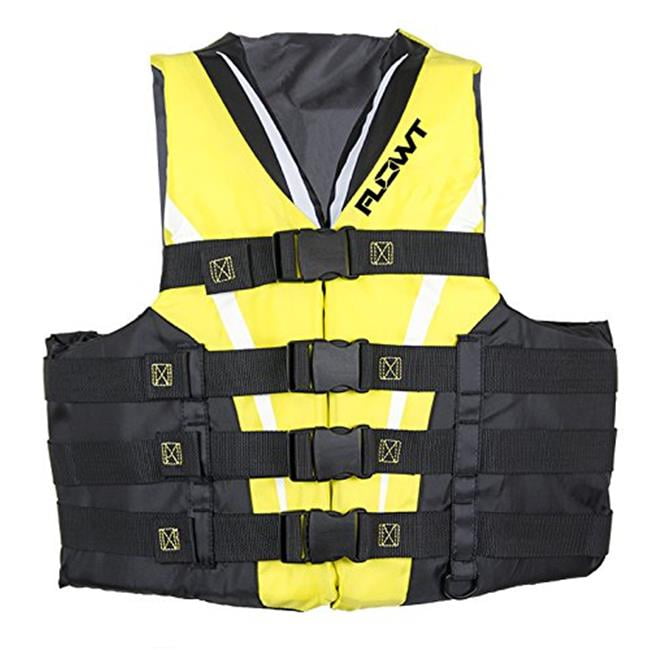 Flowt 404032X3X Extreme Sport Life Vest Yellow, 2 Extra Large & 3