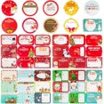 thumbnail image 1 of Etiquetas navideñas autoadhesivas, etiquetas navideñas con nombres, pegatinas para regalos, etiquetas de regalos navideños para amigos, 1 of 5