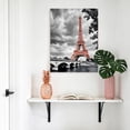 thumbnail image 4 of Canvas Wall Art, Retro Towers Framed Canvas Prints for Kitchen Bedroom, Vintage Building Botanical Small Gallery Wrapped Wall Decor for Home Office, Gifts, 8"x12" Ship Next Day, 4 of 9