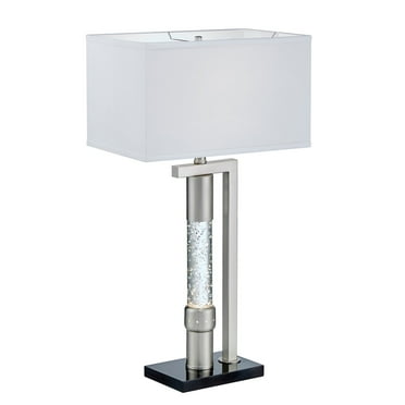 OakvillePark Jones Accent Table Lamp, Silver