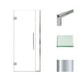 thumbnail image 2 of Transolid Ehtb345287610c-T Elizabeth 76" High X 34-1/2" Wide Hinged Semi Frameless Shower, 2 of 7