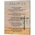 thumbnail image 2 of Christian Psalm 23 Wall Art Scripture Bible Verse Wall Decor Farmhouse Religious Cross Canvas Prints Painting Poster Artwork for Living Room Bedroom Bathroom Church 12"x16", 2 of 6