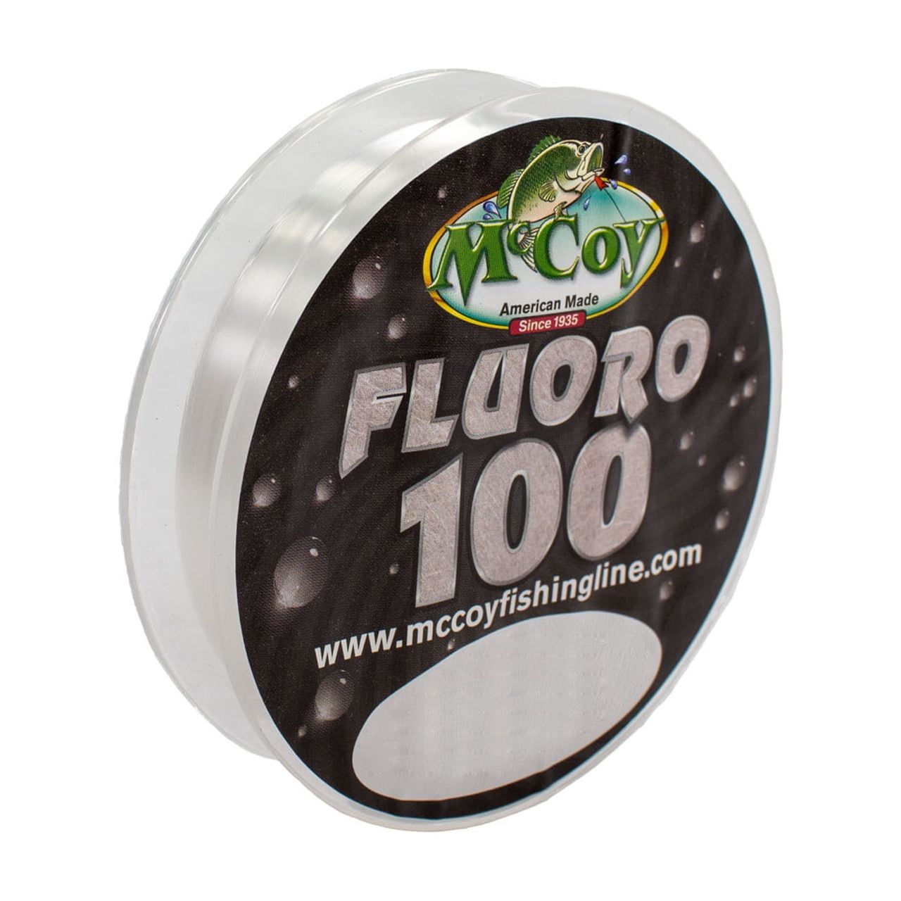 McCoy Fluoro 100 Premium Fluorocarbon Fishing Line (8lb Test (.009" Dia) - 200 Yards)