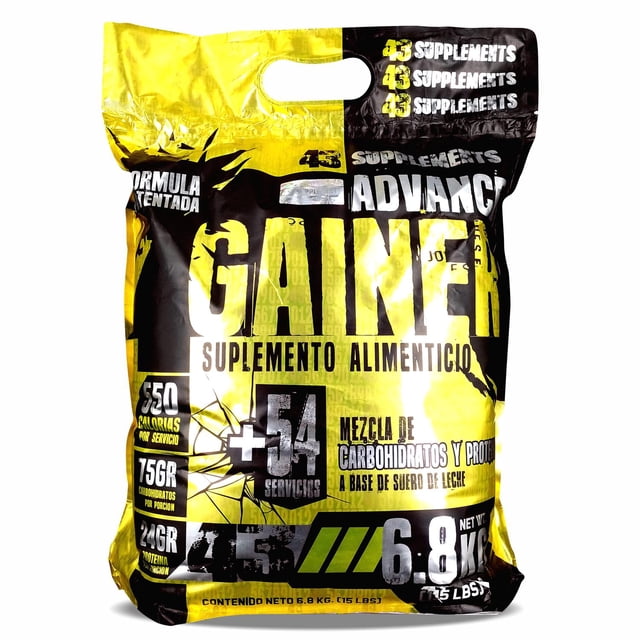 Ganador Hard Mass Gainer Vainilla15 lbs 43 Supplements 43 Supplements 43SUPGANADORVAINILLA