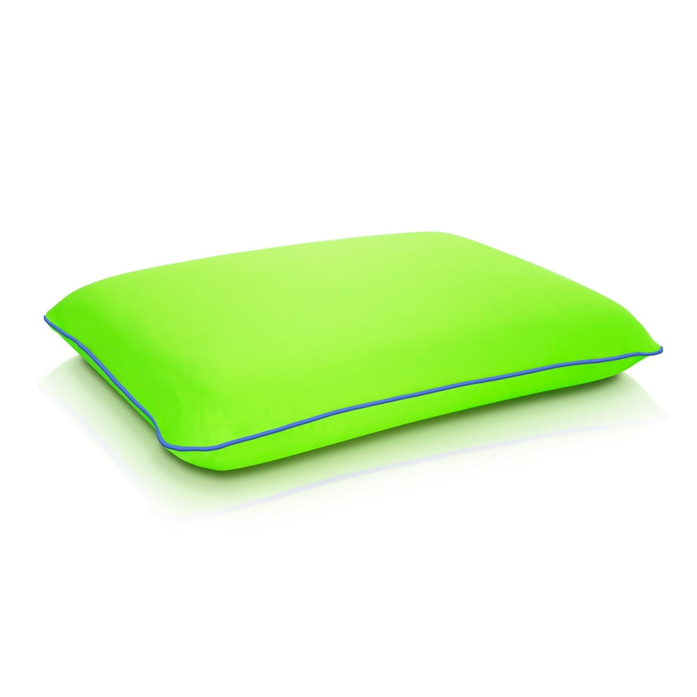 Memory Foam Fun Pillow With CoolToTheTouch Cover Lucky Green (1 Pack)