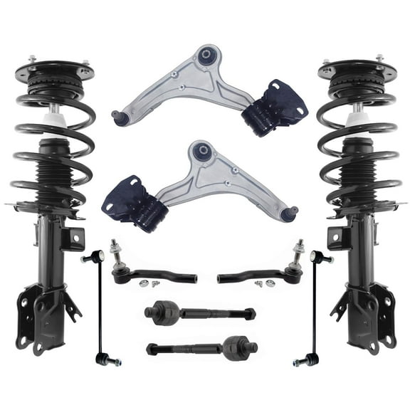 Front Struts Control Arms Tie Rods & Links For Fusion 13-20 W/O 19 Inch Wheels