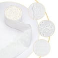 thumbnail image 4 of 1Bag 7.5 Yards Cotton Lace Trim Eyelet Embroidery Fabric Curtain Tablecloth Slipcover Bridal DIY Clothing/Accessories for DIY Craft Sewing Wedding Decoration 80Mm Wide, 4 of 7