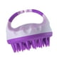 thumbnail image 2 of Cepillo de silicona para cuero cabelludo Salvador cepillo de champú para el cabello Violeta, 2 of 10