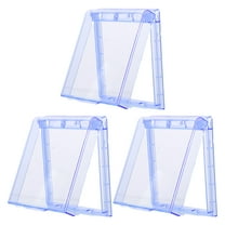 3pcs Weatherproof Single Outlet Outdoor Receptacle Cover Weatherproof Wall Plate Outdoor Electrical Outlet Cover for Camping Traveling Sky-blue