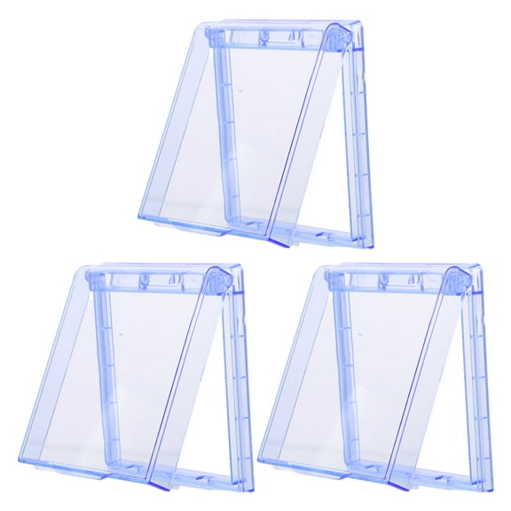 3pcs Weatherproof Single Outlet Outdoor Receptacle Cover Weatherproof Wall Plate Outdoor Electrical Outlet Cover for Camping Traveling Sky-blue