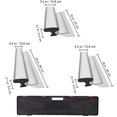 thumbnail image 2 of KFFKFF Drywall Skimming Blade, 10/16/24in Smoothing Knockdown Spatula Set, Extruded Aluminum & European Stainless Steel Construction Knife & High-impact End Cap, Finishing Tools for Sheetrock, 2 of 9