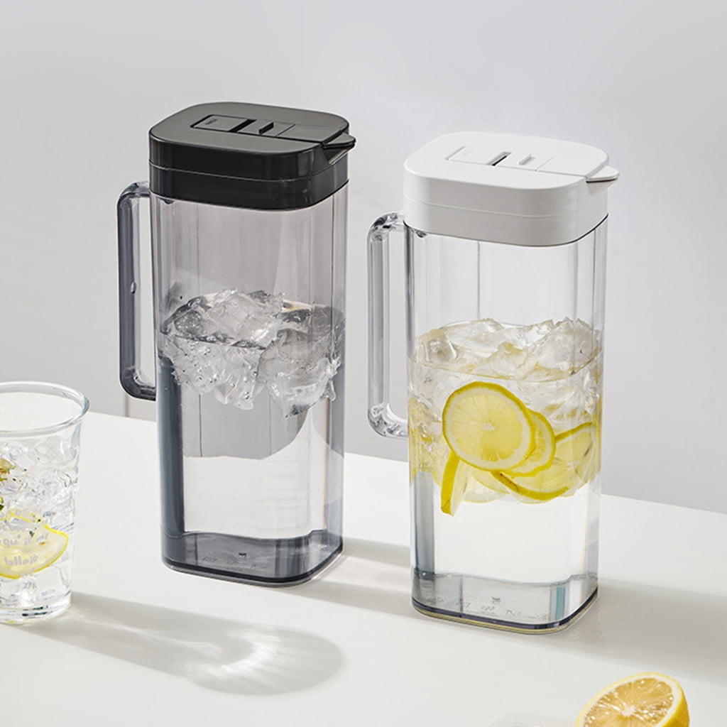 Jesscasday Refrigerator Cold Brew Teapot Water Pitcher with Lid Drink Container Enduring