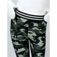 thumbnail image 6 of iiniim Big Girls 2PCS Sports Outfit Camouflage Printed Crop Top with Leggings Gymnastic, 6 of 7