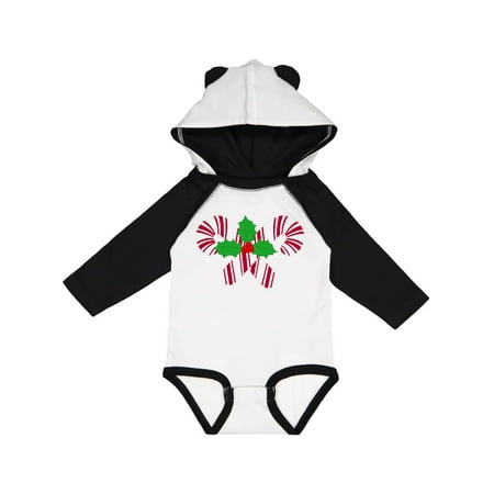 

Inktastic Candy Canes and Holly Christmas Gift Baby Boy or Baby Girl Long Sleeve Bodysuit