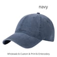 thumbnail image 1 of SLECKTON Custom Baseball Cap Brand Logo Design DIY Sun Hat Embroidery Print Photo Washed Retro Cotton Cowboy Hat Adult Wholesale RWJDXD, 1 of 7