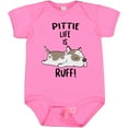 thumbnail image 3 of Inktastic Pittie Life is Ruff Spotted Pit Bull Boys or Girls Baby Bodysuit, 3 of 5
