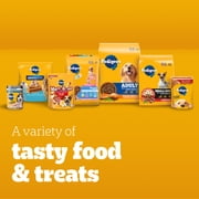 Pedigree Chopped Ground Dinner Chicken & Bacon Variety Pack Wet Dog Food, (12) 13.2 Oz Cans