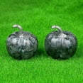 thumbnail image 1 of Xihbxyly Calabaza En Miniatura Hecha a Mano, Hecha de Piedra de Cristal Natural, Decoración de Mesa para Halloween y Acción de Gracias, Decoración Otoñal para El Hogar, Ideal para Regalar, Tamaño 30, 1 of 1
