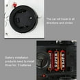 thumbnail image 4 of Flmtop 360 Degree Automatic Rotation with Music Light Police Car Model Kids Toy Gift, 4 of 8