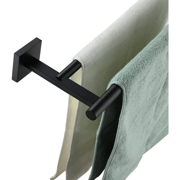 KOKOSIRI Hand Towel Bar Bathroom Towel Holder Rack Bath Towel Rails 16 Inch Matte Black B5005BK