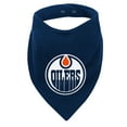 thumbnail image 4 of Outerstuff Ensemble pour Nouveau-Né Edmonton Oilers « Let's Go » Grenouillère d'Équipe, Bavoir et Chaussons, 4 of 6