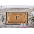 thumbnail image 7 of A1HC- Designer Hand-Crafted Rubber & Coir Decorative Frame Molded Door Mat, Perfect and more functional size 24x36 Inch Monogrammed, 7 of 7