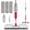 Red, variant on Spray Mops for Floor Cleaning - 360° Rotating Wet Dry Microfiber Mop with 350ML Refillable Bottle - Floor Mop with Spray for Hardwood, Tile, and Laminate Floors
