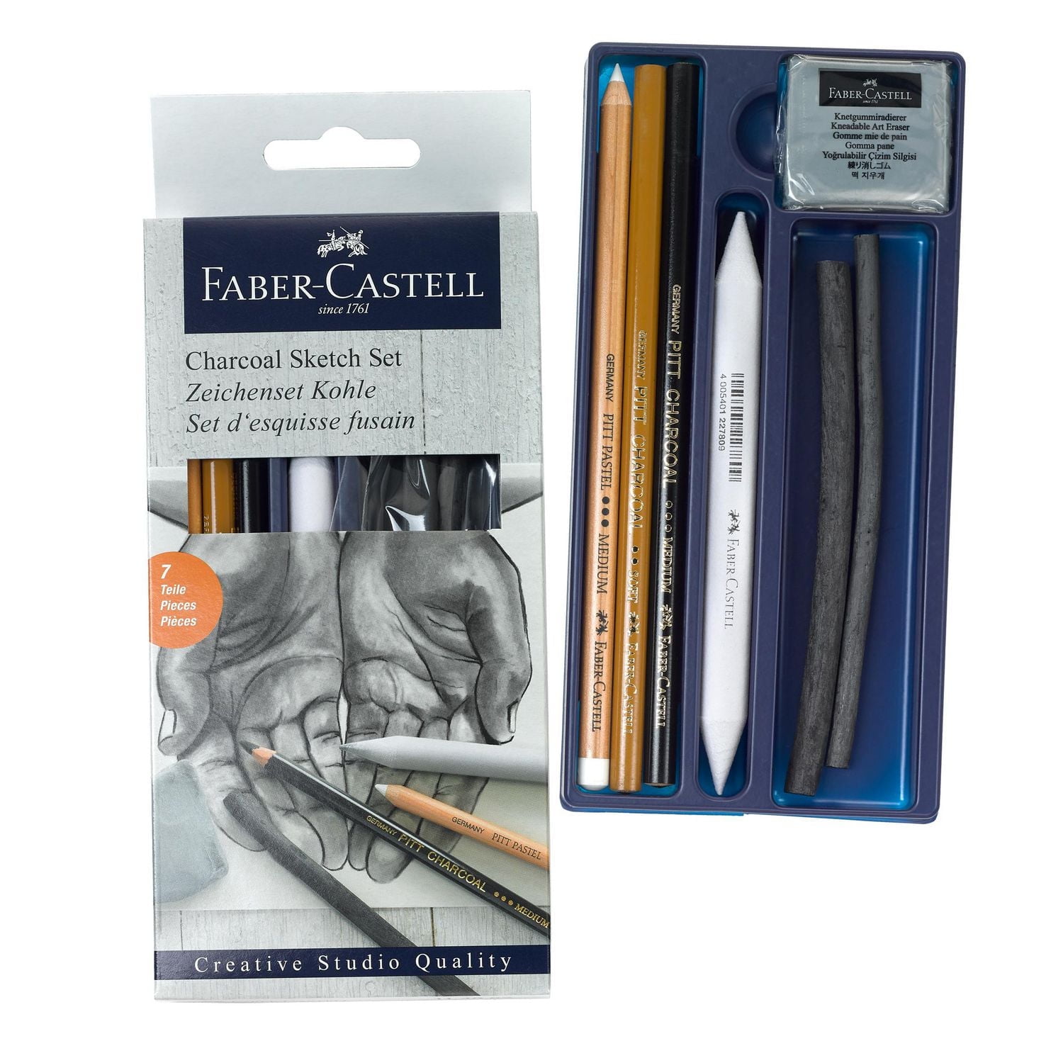 Faber-Castell ensemble de croquis au fusain