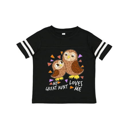 

Inktastic My Great Aunt Loves Me- cute owl family Boys or Girls Toddler T-Shirt