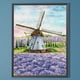 thumbnail image 1 of Diamond Painting 5D DIY Full Round Drill Lavanda Molino Decoración (V4743) Hugtrwg Para estrenar, 1 of 9