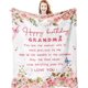 thumbnail image 1 of LHSHID Mom Birthday Unique Birthday Gift Blankets Gift Blanket Flannel Soft and Comfortable Anti static Bed Sofa Blanket 50x60in, 1 of 5