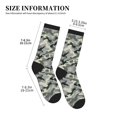 thumbnail image 3 of Mens Crew Socks Womens Army Digital Camouflage Workout Training Athletic Socks, 3 of 7