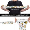 thumbnail image 4 of Rocae Colorful Insects for Sports Cooling Arm Compression Sleeves for Men Women Teenager,Breathable,Outdoor Essentials Sun Protection Arm Sleeves, 4 of 8