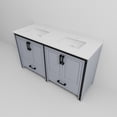 thumbnail image 6 of Ziva 60 in W x 22 in D Dark Grey Double Bath Vanity and Cultured Marble Top, 6 of 8