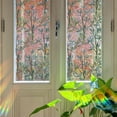 thumbnail image 5 of Window Privacy Film Stained Glass Window Film Decorative Window Sticker Privacy Film for Glass Door Heat Control UV Block Non-Adhesive Peel and Stick Rainbow Window Cling Reusable, 5 of 6